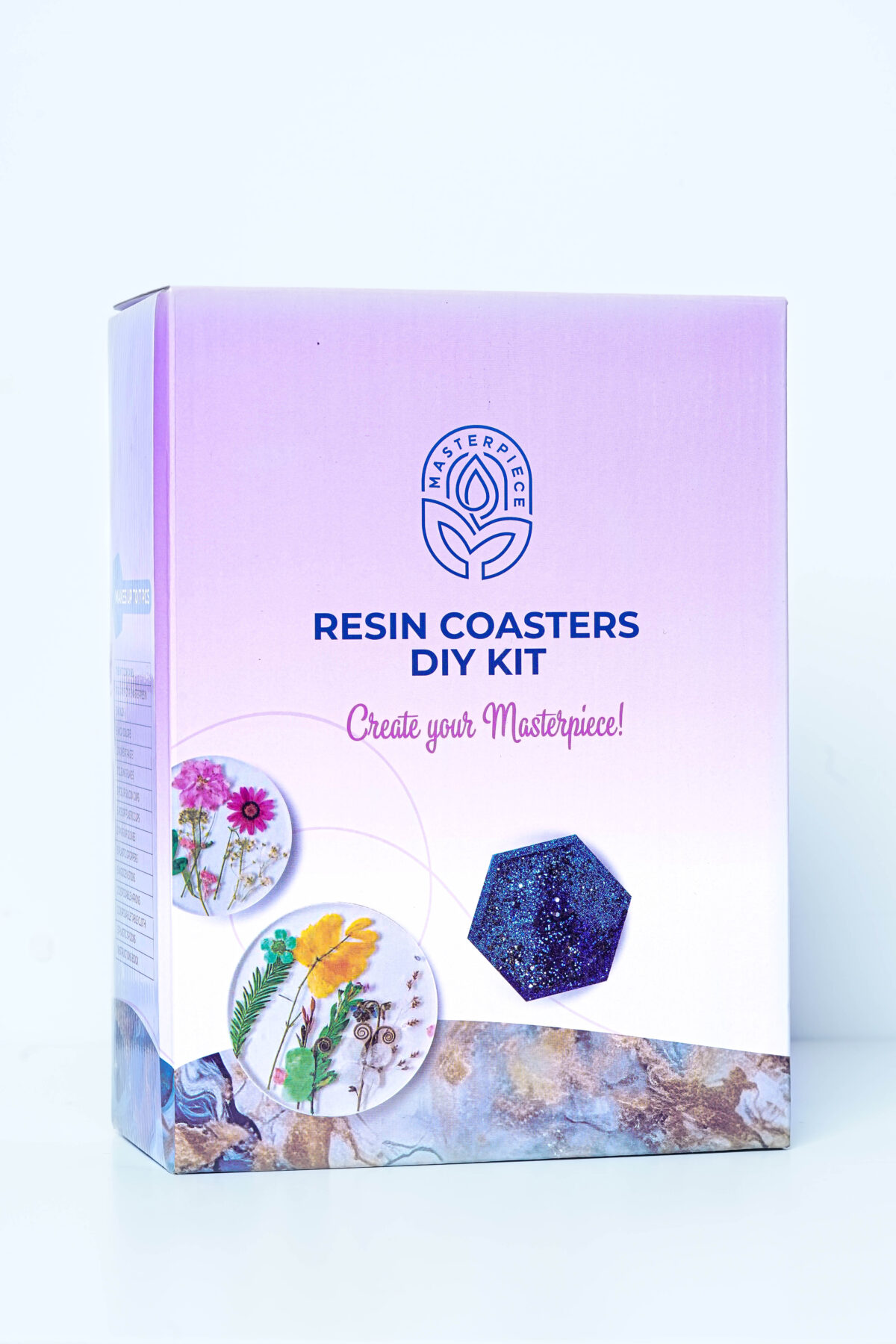 بكج صناعة كوسترات الريزن | Resin Coasters DIY Kit